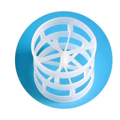 High quality 16-100mm pp plastic pall ring tower packing packing pall ring plastic random packing pall rings