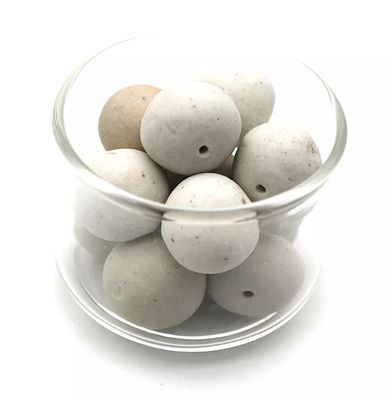 White Porous Alumina Oxide Ceramic Ball Inert Ball In Oil Industry