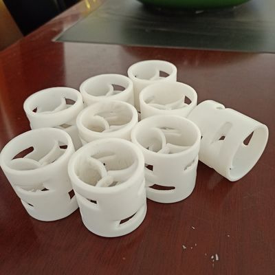 PTFE Pall Packing Ring 50mm adatto per la temperatura di applicazione nella torre