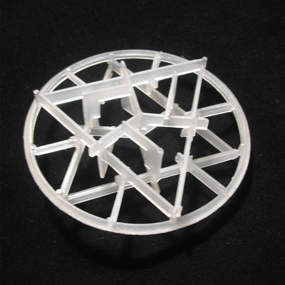 PP Plastic Random Tower Packing Snowflake Packing Ring 95mm Per raffreddatori di aria e acqua negli impianti di separazione dell'aria